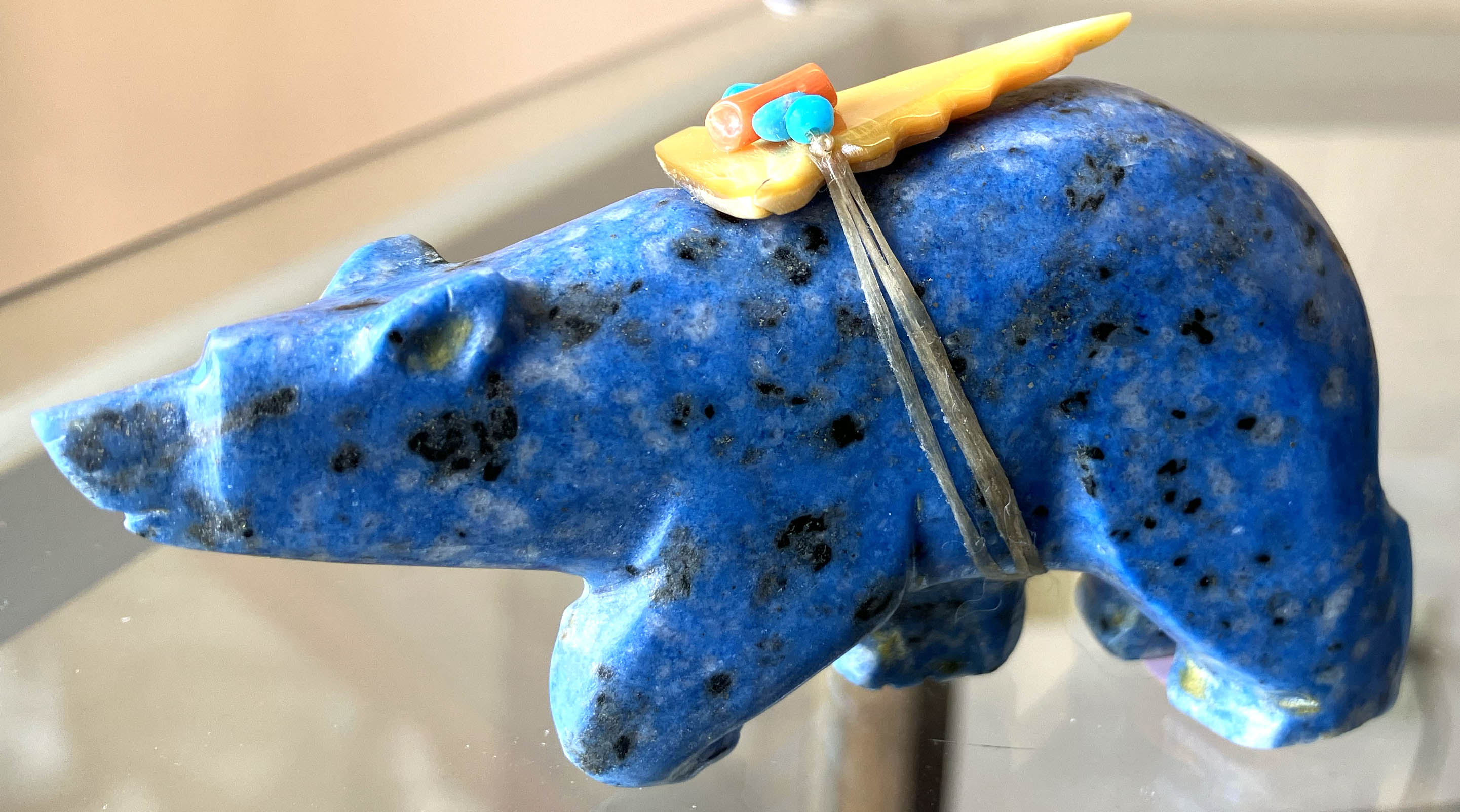 Gibbs Othole | Zuni Bear Fetish | Penfield Gallery of Indian Arts | Albuquerque, New Mexico